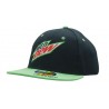 Kids' Snap back pro - 4137:Black, Cotton, Green